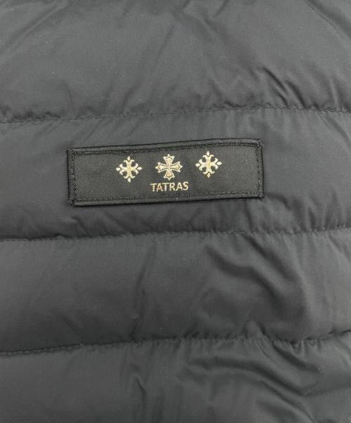 TATRAS（タトラス）TATRAS (タトラス) Demi-Luxe Beams (デミルクス ビームス) ノーカラーライトダウンジャケット ブラック サイズ:03の古着・服飾アイテム