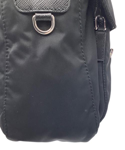PRADA（プラダ）PRADA (プラダ) Re-Nylon ショルダーバッグ ブラックの古着・服飾アイテム