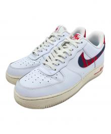 NIKE（ナイキ）の古着「Air Force 1 Low "Plaid"」｜ホワイト×レッド