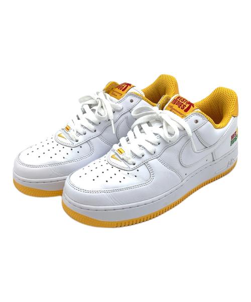NIKE（ナイキ）NIKE (ナイキ) Air Force 1 Low West Indies ホワイト×イエロー サイズ:26.5㎝の古着・服飾アイテム