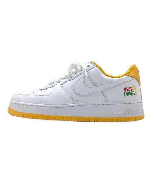 NIKE（ナイキ）NIKE (ナイキ) Air Force 1 Low West Indies ホワイト×イエロー サイズ:26.5㎝の古着・服飾アイテム