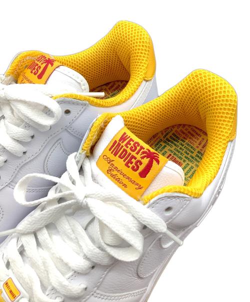 NIKE（ナイキ）NIKE (ナイキ) Air Force 1 Low West Indies ホワイト×イエロー サイズ:26.5㎝の古着・服飾アイテム