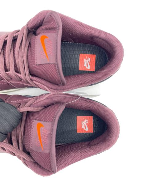 NIKE SB（ナイキエスビー）NIKE SB (ナイキエスビー) DUNK LOW PRO ISO BURGUNDY CRUSH ワインレッド サイズ:27.5cmの古着・服飾アイテム