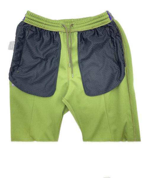 Needles（ニードルズ）Needles (ニードルズ) トラックパンツ グリーン×パープル サイズ:Mの古着・服飾アイテム