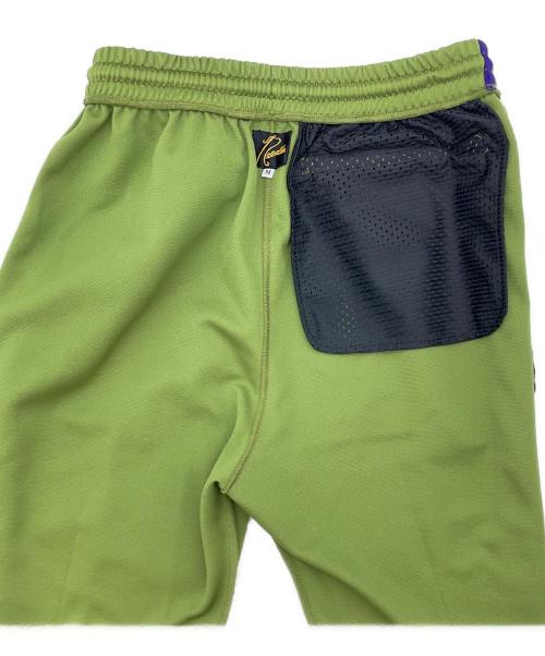 Needles（ニードルズ）Needles (ニードルズ) トラックパンツ グリーン×パープル サイズ:Mの古着・服飾アイテム