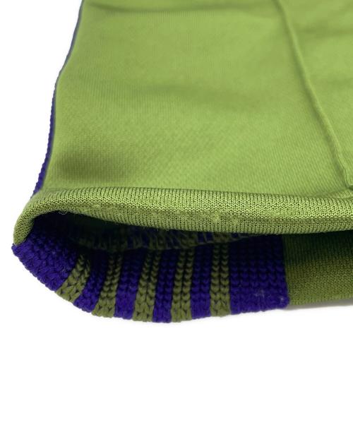 Needles（ニードルズ）Needles (ニードルズ) トラックパンツ グリーン×パープル サイズ:Mの古着・服飾アイテム