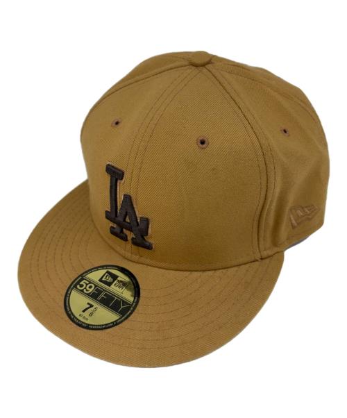 New Era（ニューエラ）New Era (ニューエラ) 59FIFTY LA DODGERS ブラウン サイズ:SIZE 7 5/8(60.6cm)の古着・服飾アイテム