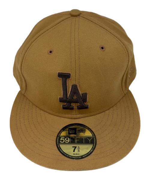 New Era（ニューエラ）New Era (ニューエラ) 59FIFTY LA DODGERS ブラウン サイズ:SIZE 7 5/8(60.6cm)の古着・服飾アイテム