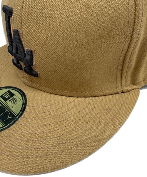 New Era（ニューエラ）New Era (ニューエラ) 59FIFTY LA DODGERS ブラウン サイズ:SIZE 7 5/8(60.6cm)の古着・服飾アイテム