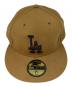 New Era (ニューエラ) 59FIFTY LA DODGERS ブラウン サイズ:SIZE 7 5/8(60.6cm)：3000円