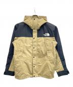 THE NORTH FACEザ ノース フェイス）の古着「マウンテンライトジャケット」｜ベージュ×ブラック