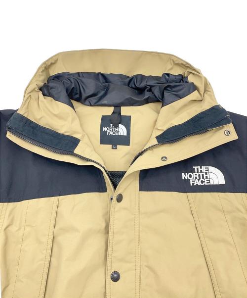 THE NORTH FACE（ザ ノース フェイス）THE NORTH FACE (ザ ノース フェイス) マウンテンライトジャケット ベージュ×ブラック サイズ:Lの古着・服飾アイテム