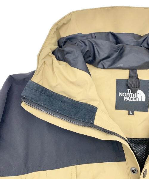 THE NORTH FACE（ザ ノース フェイス）THE NORTH FACE (ザ ノース フェイス) マウンテンライトジャケット ベージュ×ブラック サイズ:Lの古着・服飾アイテム