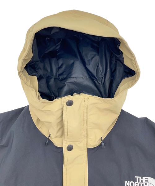 THE NORTH FACE（ザ ノース フェイス）THE NORTH FACE (ザ ノース フェイス) マウンテンライトジャケット ベージュ×ブラック サイズ:Lの古着・服飾アイテム