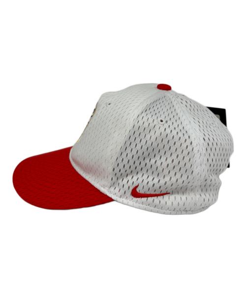 NIKE（ナイキ）NIKE (ナイキ) 太平洋クラブライオンズ復刻メッシュキャップ ホワイト×オレンジ サイズ:SIZE 57cm-59cmの古着・服飾アイテム