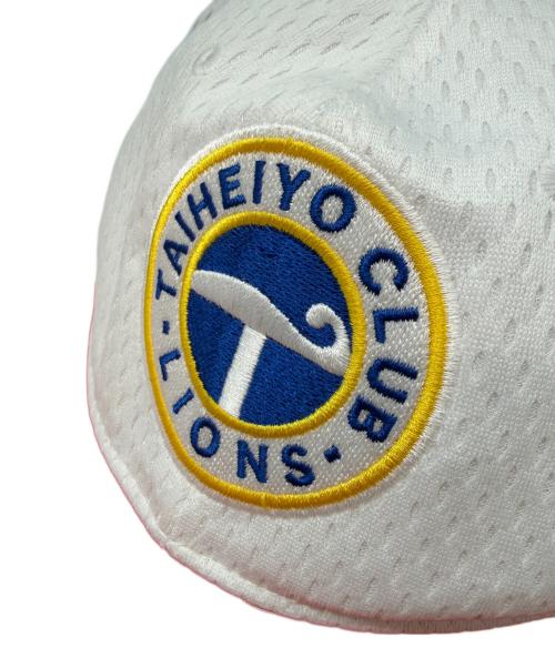 NIKE（ナイキ）NIKE (ナイキ) 太平洋クラブライオンズ復刻メッシュキャップ ホワイト×オレンジ サイズ:SIZE 57cm-59cmの古着・服飾アイテム