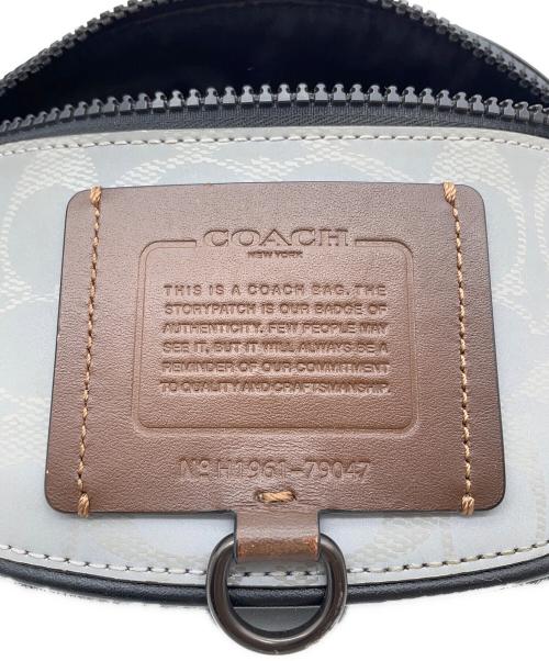 COACH（コーチ）COACH (コーチ) リビントンベルトバッグ グレーの古着・服飾アイテム