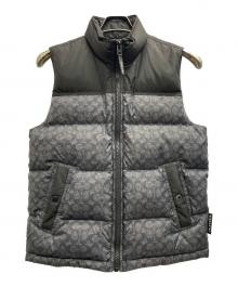 COACH（コーチ）の古着「ダウンベスト」｜グレー×ブラック