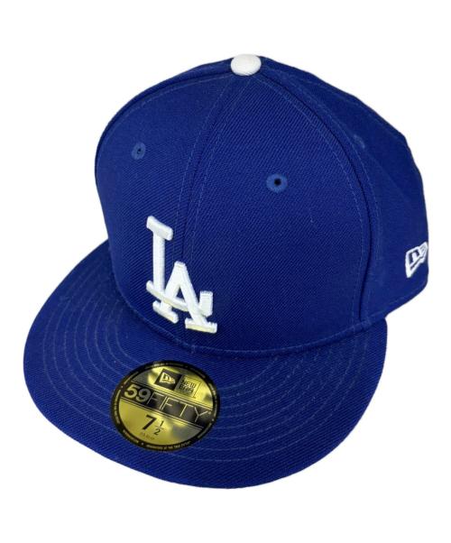 New Era（ニューエラ）New Era (ニューエラ) 59FIFTY LA DODGERS ブルー サイズ:SIZE 7 1/2(59.6cm)の古着・服飾アイテム