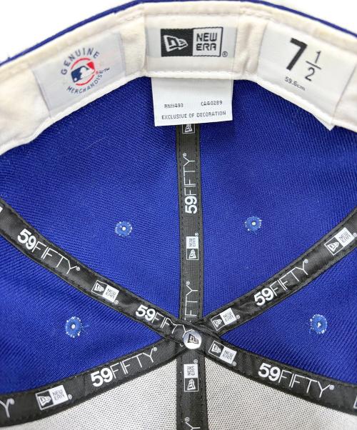 New Era（ニューエラ）New Era (ニューエラ) 59FIFTY LA DODGERS ブルー サイズ:SIZE 7 1/2(59.6cm)の古着・服飾アイテム
