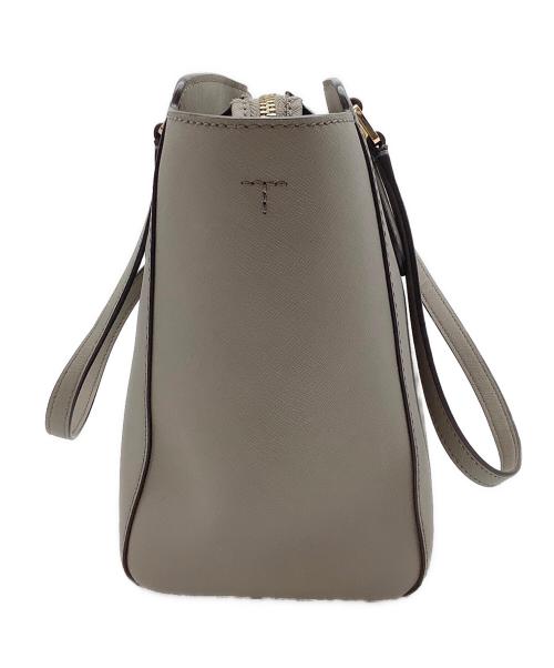 TORY BURCH（トリーバーチ）TORY BURCH (トリーバーチ) 2WAYバッグ ベージュの古着・服飾アイテム