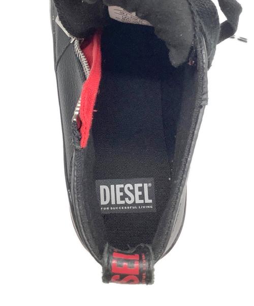 DIESEL（ディーゼル）DIESEL (ディーゼル) S-ATHOS ZIP ブラック サイズ:27cmの古着・服飾アイテム