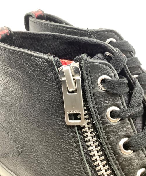 DIESEL（ディーゼル）DIESEL (ディーゼル) S-ATHOS ZIP ブラック サイズ:27cmの古着・服飾アイテム