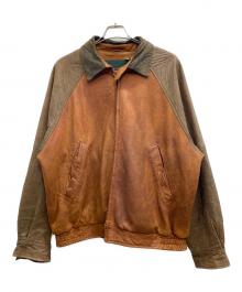 BROOKS BROTHERS（ブルックスブラザーズ）の古着「レザージャケット」｜ブラウン