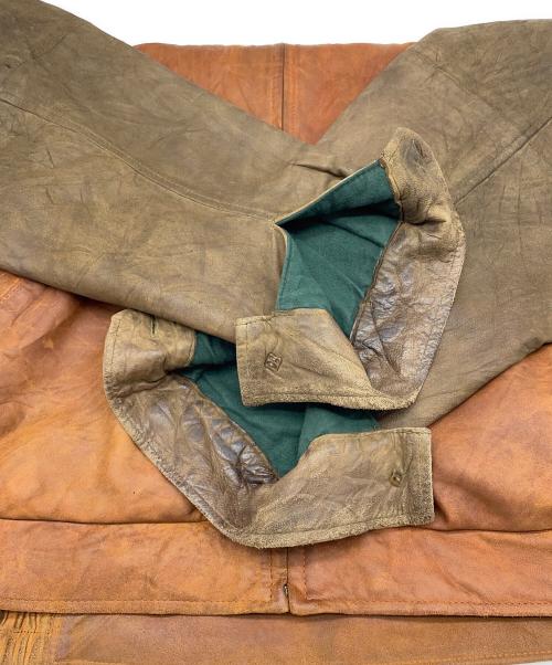 BROOKS BROTHERS（ブルックスブラザーズ）BROOKS BROTHERS (ブルックスブラザーズ) レザージャケット ブラウン サイズ:Lの古着・服飾アイテム