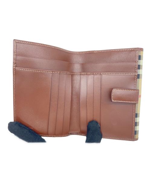 BURBERRY（バーバリー）BURBERRY (バーバリー) 3つ折り財布 ベージュの古着・服飾アイテム