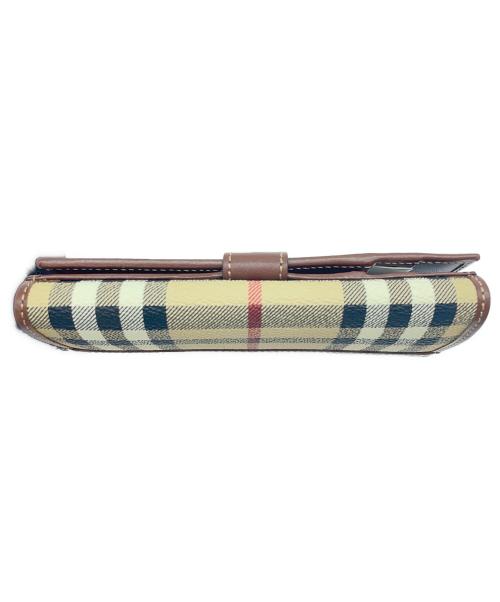 BURBERRY（バーバリー）BURBERRY (バーバリー) 3つ折り財布 ベージュの古着・服飾アイテム