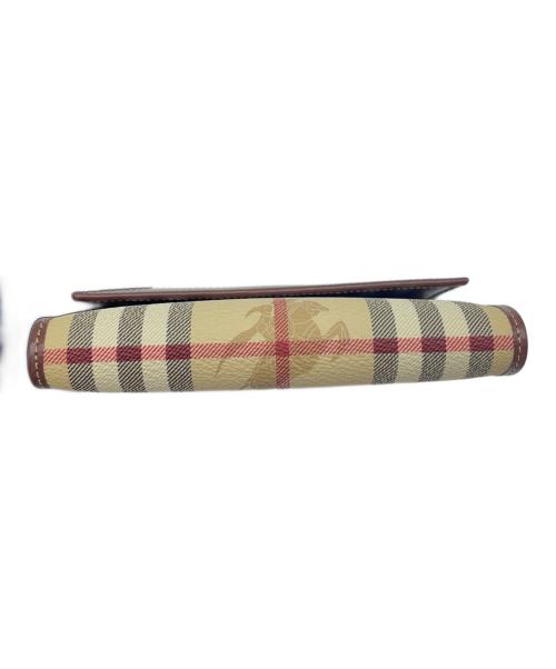 BURBERRY（バーバリー）BURBERRY (バーバリー) 3つ折り財布 ベージュの古着・服飾アイテム