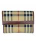 BURBERRY（バーバリー）の古着「3つ折り財布」｜ベージュ