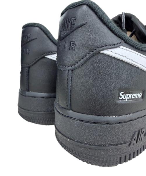 NIKE（ナイキ）NIKE (ナイキ) Supreme (シュプリーム) AIR FORCE 1 LOW SP ブラック サイズ:US8の古着・服飾アイテム