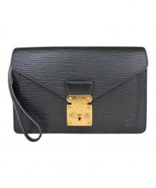 LOUIS VUITTON（ルイ ヴィトン）の古着「セカンドバッグ エピ セリエドラゴンヌ」｜ブラック