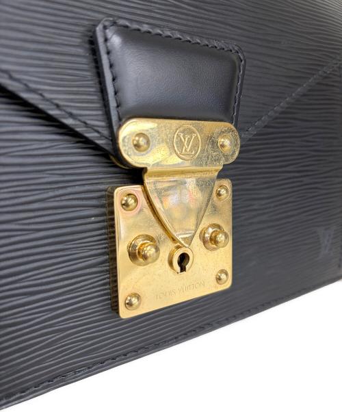 LOUIS VUITTON（ルイ ヴィトン）LOUIS VUITTON (ルイ ヴィトン) セカンドバッグ エピ セリエドラゴンヌ ブラックの古着・服飾アイテム