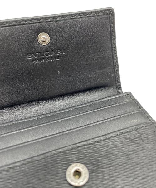 BVLGARI（ブルガリ）BVLGARI (ブルガリ) Serpenti Scaglie Man コインケース ブラックの古着・服飾アイテム