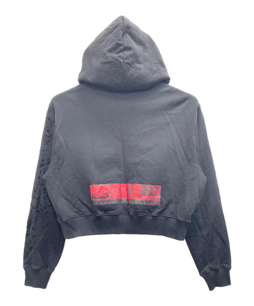 DOLCE & GABBANA（ドルチェ＆ガッバーナ）DOLCE & GABBANA (ドルチェ＆ガッバーナ) 呪術廻戦 (ジュジュツカイセン) クロップド・フーディ”釘崎野薔薇” ブラック サイズ:36の古着・服飾アイテム