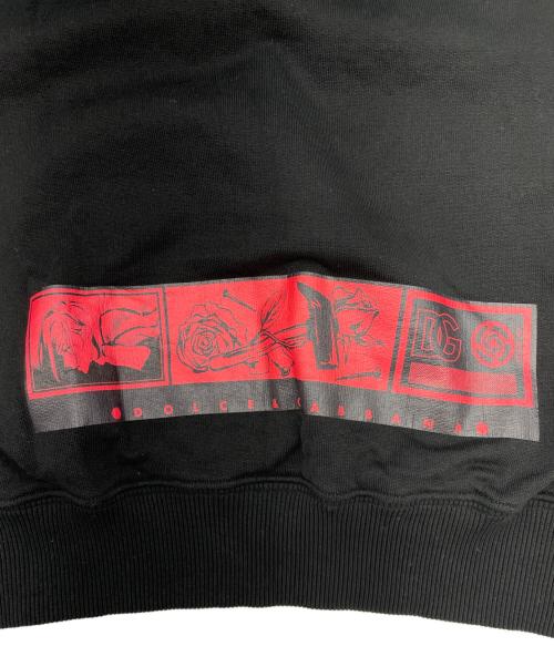 DOLCE & GABBANA（ドルチェ＆ガッバーナ）DOLCE & GABBANA (ドルチェ＆ガッバーナ) 呪術廻戦 (ジュジュツカイセン) クロップド・フーディ”釘崎野薔薇” ブラック サイズ:36の古着・服飾アイテム