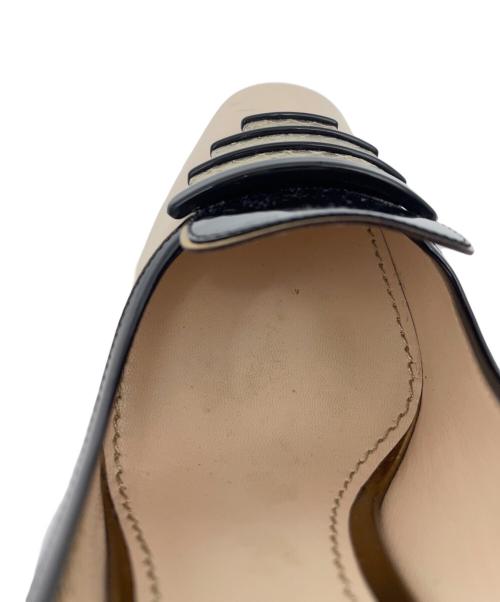 LOUIS VUITTON（ルイ ヴィトン）LOUIS VUITTON (ルイ ヴィトン) ハイヒールパンプス ベージュ サイズ:23cmの古着・服飾アイテム