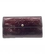 LOUIS VUITTONルイ ヴィトン）の古着「ヴェルニ ポルトフォイユサラ ヴィオレット 長財布」｜ヴィオレット