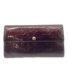 LOUIS VUITTON（ルイ ヴィトン）の古着「ヴェルニ ポルトフォイユサラ ヴィオレット 長財布」｜ヴィオレット