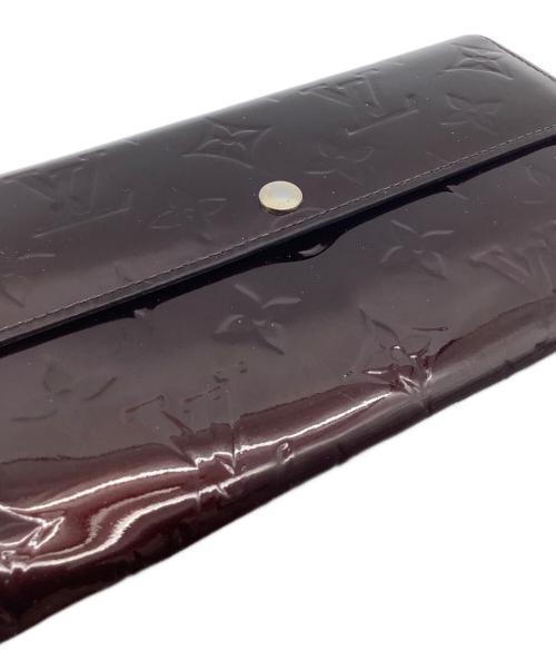 LOUIS VUITTON（ルイ ヴィトン）LOUIS VUITTON (ルイ ヴィトン) ヴェルニ ポルトフォイユサラ ヴィオレット 長財布 ヴィオレットの古着・服飾アイテム