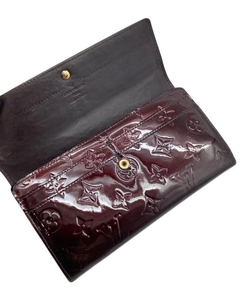 LOUIS VUITTON（ルイ ヴィトン）LOUIS VUITTON (ルイ ヴィトン) ヴェルニ ポルトフォイユサラ ヴィオレット 長財布 ヴィオレットの古着・服飾アイテム
