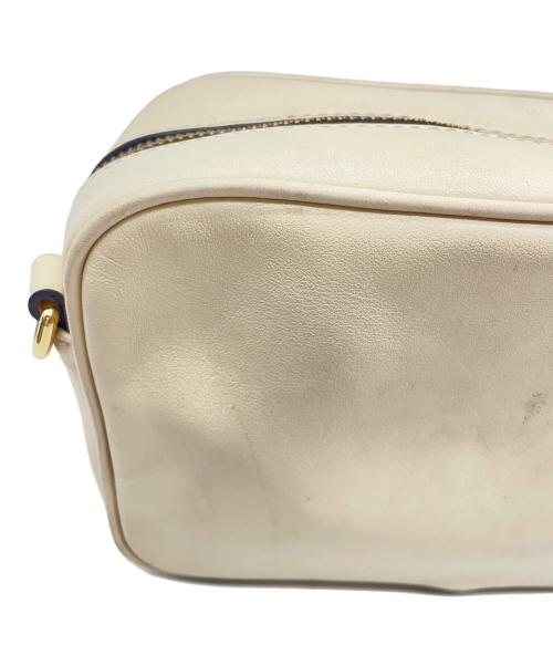 MARC JACOBS（マークジェイコブス）MARC JACOBS (マークジェイコブス) サークルロゴ ミニショルダーバッグ ベージュ×ブラックの古着・服飾アイテム