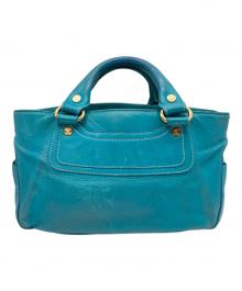 CELINE（セリーヌ）の古着「ハンドバッグ」｜グリーン