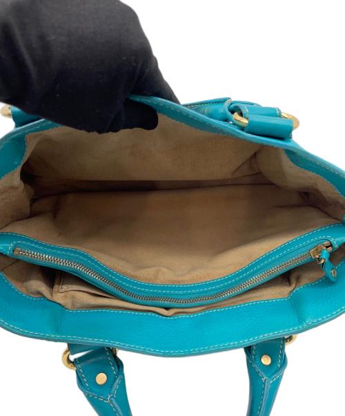 CELINE（セリーヌ）CELINE (セリーヌ) ハンドバッグ グリーンの古着・服飾アイテム