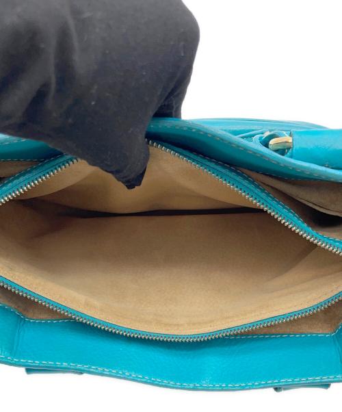 CELINE（セリーヌ）CELINE (セリーヌ) ハンドバッグ グリーンの古着・服飾アイテム