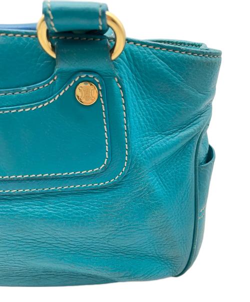 CELINE（セリーヌ）CELINE (セリーヌ) ハンドバッグ グリーンの古着・服飾アイテム