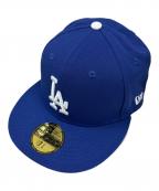 New Eraニューエラ）の古着「59 FIFTY LA DODGERS MLB東京シリーズ」｜ブルー